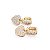 Brinco Argola Folheado Clicker Bold Heart - Imagem 5