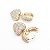 Brinco Argola Folheado Clicker Bold Heart - Imagem 7