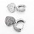 Brinco Argola Folheado Clicker Bold Heart - Imagem 9