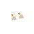 Brincos em Ouro 18K Diamond Flat - Imagem 7