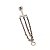 Piercing Labret em Titânio Correntes Five - Imagem 5