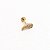 Piercing Labret Aço Cirúrgico Asa Zircônia Cravejada - Imagem 3