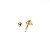 Piercing Microbell Ouro 18K Diamond Flat - Imagem 7