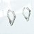 Brinco Argola Folheado Clicker Diamante BO$$ - Imagem 3