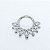 Piercing Argola Clicker em Aço PVD Sunshine - Imagem 2