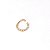 Piercing Argola Torção em Ouro 18K Vicenza - Imagem 5
