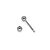 Piercing Barbell RE em Titânio PVD 1.2x4mm - Imagem 3
