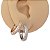 Brinco Argola Clicker Folheado Natali - Imagem 1