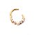Piercing Argola Clicker Ouro 18K Perolas - Imagem 2