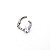 Piercing Argola em Aço Mini Vicky Zircônia - Imagem 4