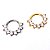 Piercing Argola Clicker em Titânio Zircônias - Imagem 2