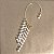 Brinco Earcuff Folheado Maxi Pérolas - Imagem 3