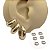 Mix Brincos Folheado Argola Textura Wood - Imagem 1