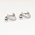 Brinco Ear Jacket Folheado Gota Zircônia - Imagem 2