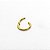 Piercing Argola Clicker em Titânio Oval Lisa - Imagem 4
