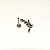 Piercing Labret em Titânio Cascata Ramo - Imagem 5