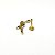 Piercing Labret em Titânio Cascata Ramo - Imagem 6