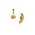 Piercing Labret Cascata em Titânio PVD Pop - Imagem 5