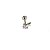 Piercing Labret em Titânio Hindy Zircônias - Imagem 4