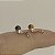 Piercing Labret em Titânio Diamond com Pingente - Imagem 2