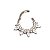 Piercing Argola Clicker em Titânio Divine Zircônias - Imagem 6