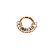 Piercing Argola Clicker em Titânio Shine Zircônias - Imagem 4