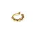 Piercing Argola Folheado Fake Bolinhas - Imagem 2