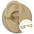 Piercing Argola Barbell Folheado Princess Zircônia - Imagem 1