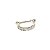 Piercing Argola Barbell Folheado Princess Zircônia - Imagem 5