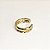 Piercing Argola Folheado Fake Liso Double - Imagem 2