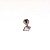 Piercing Labret em Titânio Zircônia Balls - Imagem 4