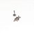 Piercing Labret Cascata em Titânio Ramo Flawless Cravejado - Imagem 3