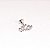 Piercing Labret Ouro 18K Cascata Lovely 5 Zircônias - Imagem 4