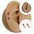 Piercing Microbell Australiano Ouro 18K Borboleta - Imagem 1