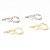 Brinco Argola Clicker Folheado Big Losango - Imagem 2