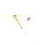 Piercing Barbell RE em Aço PVD 1,6x6mm - Imagem 4