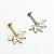 Piercing Labret em Titânio Californiano Flower Zircônias - Imagem 2