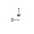 Piercing Labret em Titânio Mini Trilion Plug 1.0mm - Imagem 4