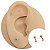 Piercing Labret em Titânio Mini Trilion Plug 1.0mm - Imagem 1