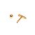 Piercing Microbell Cascata Ouro 18K Five Curve - Imagem 8