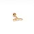 Piercing Microbell Cascata Ouro 18K Five Curve - Imagem 5
