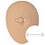 Piercing Barbell em Bioflex 1,6mm - Imagem 1