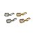 Brinco Argola Clicker Folheado Zircônias Radiant - Imagem 2