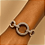 Pulseira Bracelete Folheado Luxo Zircônias - Imagem 1