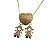 Colar Gargantilha com Zircônias Folheado Coração Girl & Girl - Imagem 2
