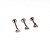 Piercing Australiano Labret em Titânio Mini Trinity - Imagem 3