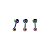 Piercing Australiano em Aço Labret Plug Micro Ball - Imagem 7