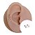 Piercing Australiano Microbell em Ouro 18K Heart - Imagem 1