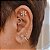 Piercing Australiano Microbell em Ouro 18K Shapes - Coração Trilhon e Estrela - Imagem 2