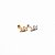 Piercing Labret em Ouro 14K Plug Mini Valentina - Imagem 2